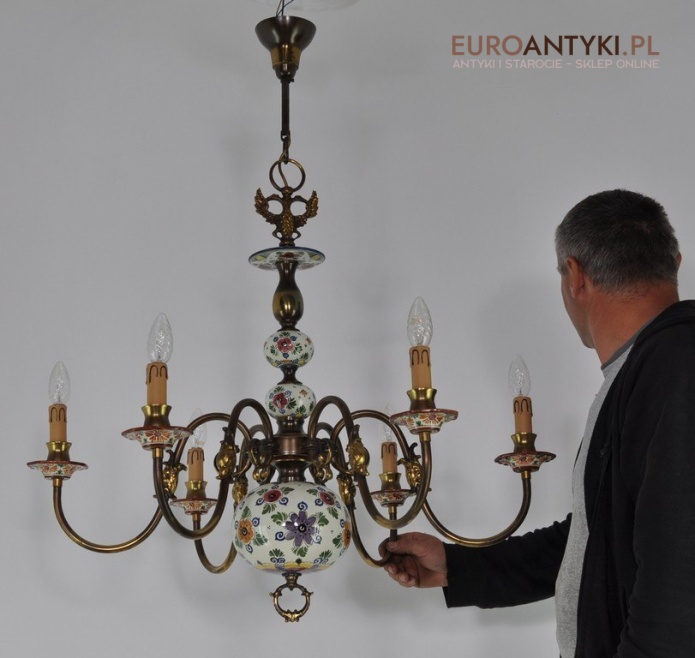 żyrandol rustykalny